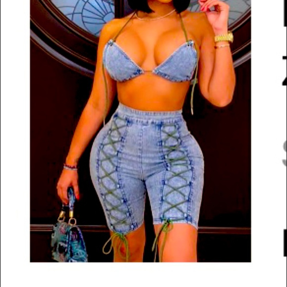 two piece top and bottom